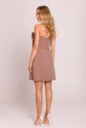 Sukienka Model MOE851 Mocca - Moe Moe Sukienka Model MOE851 Mocca - Moe Moe