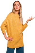 Sweter Damski Model MOE470 Honey - Moe Moe Sweter Damski Model MOE470 Honey - Moe Moe
