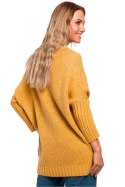 Sweter Damski Model MOE470 Honey - Moe Moe Sweter Damski Model MOE470 Honey - Moe Moe