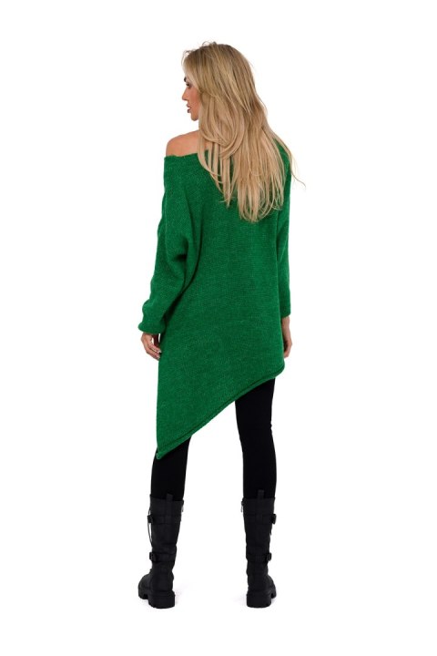 Sweter Damski Model MOE769 Green - Moe Moe Sweter Damski Model MOE769 Green - Moe Moe