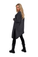 Sweter Damski Model MOE769 Grey - Moe Moe Sweter Damski Model MOE769 Grey - Moe Moe