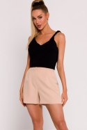 Szorty Damskie Model MOE775 Beige - Moe Moe Szorty Damskie Model MOE775 Beige - Moe Moe