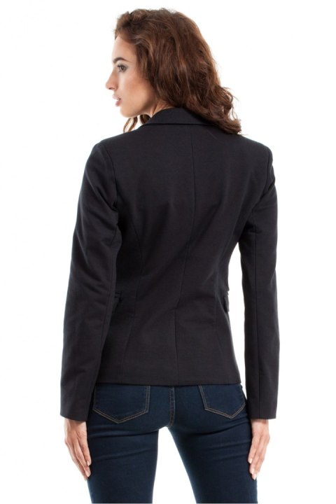 Żakiet Model MOE243 Black - Moe Moe Żakiet Model MOE243 Black - Moe Moe