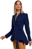 Żakiet Model MOE529 Navy - Moe Moe Żakiet Model MOE529 Navy - Moe Moe