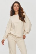 Bluza Damska Model M859 Wanilia - Makadamia Makadamia Bluza Damska Model M859 Wanilia - Makadamia Makadamia