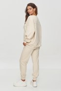 Bluza Damska Model M859 Wanilia - Makadamia Makadamia Bluza Damska Model M859 Wanilia - Makadamia Makadamia