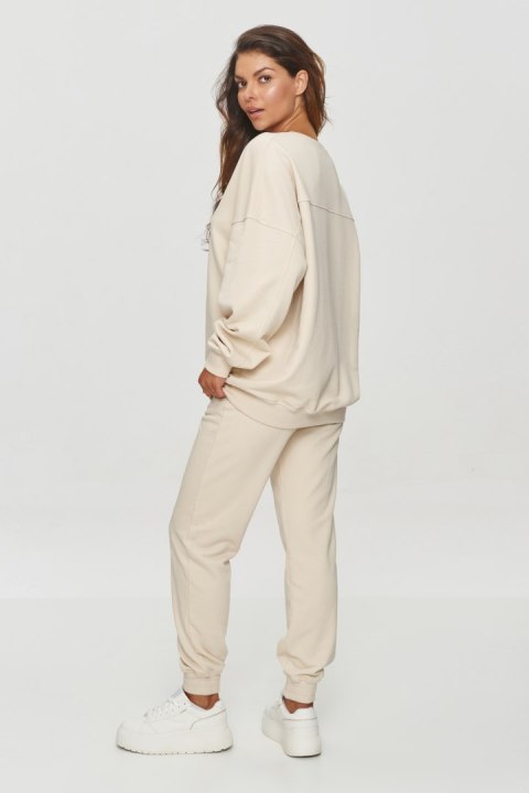Bluza Damska Model M859 Wanilia - Makadamia Makadamia Bluza Damska Model M859 Wanilia - Makadamia Makadamia