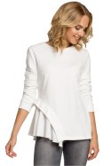 Bluzka Model MOE333 Ecru - Moe Moe Bluzka Model MOE333 Ecru - Moe Moe