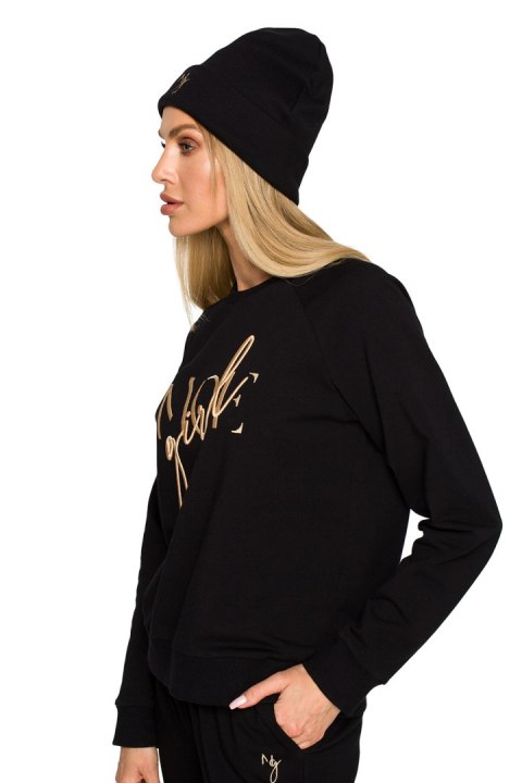 Czapka Damska Model MOE709 Black - Moe Moe Czapka Damska Model MOE709 Black - Moe Moe