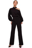 Kombinezon Damski Model MOE528 Black - Moe Moe Kombinezon Damski Model MOE528 Black - Moe Moe