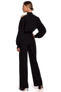 Kombinezon Damski Model MOE528 Black - Moe Moe Kombinezon Damski Model MOE528 Black - Moe Moe