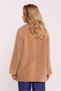 Płaszcz Damski Model MOE808 Beige - Moe Moe Płaszcz Damski Model MOE808 Beige - Moe Moe