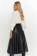 Spódnica Model M811 Black - Makadamia Makadamia Spódnica Model M811 Black - Makadamia Makadamia