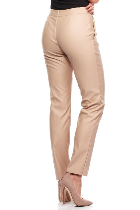 Spodnie Damskie Model MOE144 Beige - Moe Moe Spodnie Damskie Model MOE144 Beige - Moe Moe