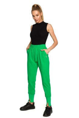 Spodnie Dresowe Model MOE692 Green - Moe Moe
