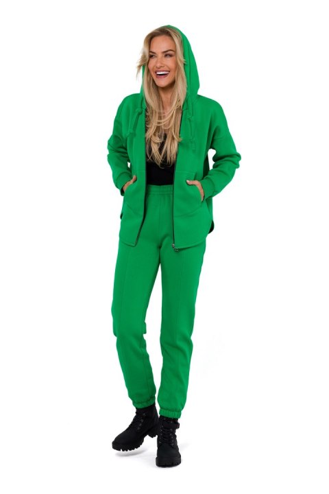 Spodnie Dresowe Model MOE760 Green - Moe Moe Spodnie Dresowe Model MOE760 Green - Moe Moe