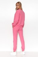 Spodnie Komplet Model M787 Baby Pink - Makadamia Makadamia Spodnie Komplet Model M787 Baby Pink - Makadamia Makadamia