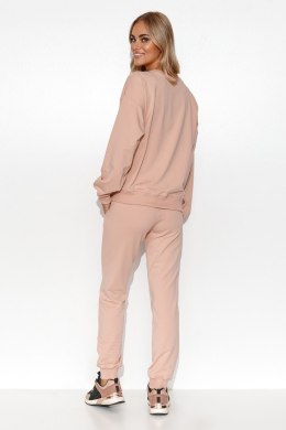 Spodnie Komplet Model M787 Powder Pink - Makadamia Makadamia