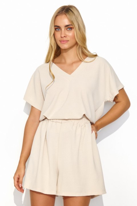 Spodnie Komplet Model M832 Light Beige - Makadamia Makadamia Spodnie Komplet Model M832 Light Beige - Makadamia Makadamia