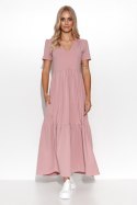 Sukienka Model M549 Dirty Pink - Makadamia Makadamia