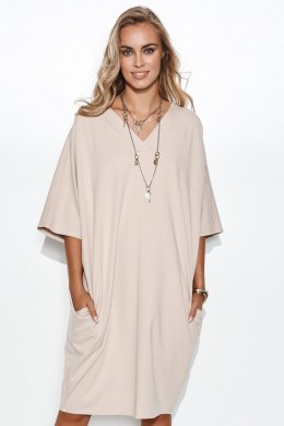 Sukienka Model M708 Light Beige - Makadamia Makadamia