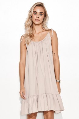 Sukienka Model M726 Light Beige - Makadamia Makadamia