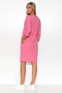 Sukienka Model M779 Baby Pink - Makadamia Makadamia Sukienka Model M779 Baby Pink - Makadamia Makadamia