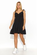 Sukienka Model M818 Black - Makadamia Makadamia Sukienka Model M818 Black - Makadamia Makadamia
