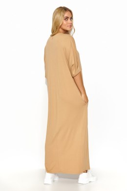 Sukienka Model M820 Beige - Makadamia Makadamia