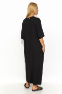 Sukienka Model M820 Black - Makadamia Makadamia Sukienka Model M820 Black - Makadamia Makadamia