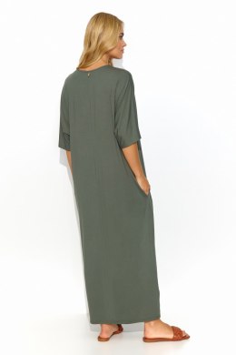 Sukienka Model M820 Khaki - Makadamia Makadamia