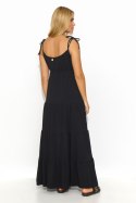 Sukienka Model M821 Black - Makadamia Makadamia Sukienka Model M821 Black - Makadamia Makadamia
