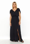 Sukienka Model M825 Black - Makadamia Makadamia Sukienka Model M825 Black - Makadamia Makadamia