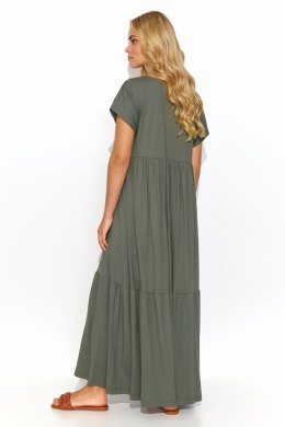 Sukienka Model M828 Khaki - Makadamia Makadamia