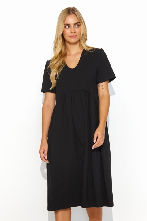 Sukienka Model M829 Black - Makadamia Makadamia Sukienka Model M829 Black - Makadamia Makadamia