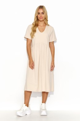 Sukienka Model M829 Light Beige - Makadamia Makadamia