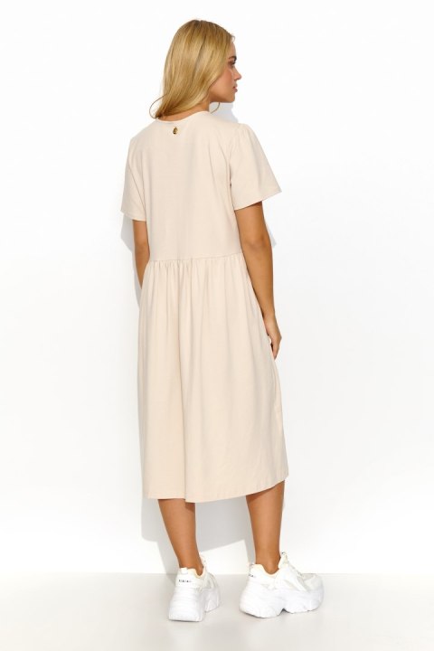 Sukienka Model M829 Light Beige - Makadamia Makadamia Sukienka Model M829 Light Beige - Makadamia Makadamia