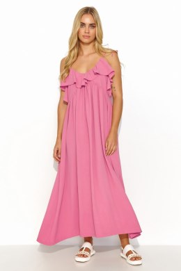 Sukienka Model M834 Baby Pink - Makadamia Makadamia