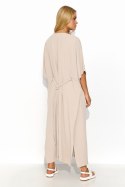 Sukienka Model M835 Light Beige - Makadamia Makadamia Sukienka Model M835 Light Beige - Makadamia Makadamia