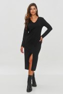 Sukienka Model M845 Black - Makadamia Makadamia Sukienka Model M845 Black - Makadamia Makadamia