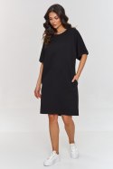 Sukienka Model M864 Black - Makadamia Makadamia Sukienka Model M864 Black - Makadamia Makadamia