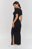Sukienka Model M872 Black - Makadamia Makadamia Sukienka Model M872 Black - Makadamia Makadamia