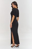 Sukienka Model M879 Black - Makadamia Makadamia Sukienka Model M879 Black - Makadamia Makadamia