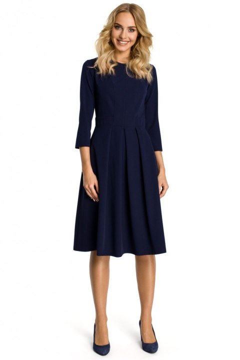 Sukienka Model MOE335 Navy - Moe Moe Sukienka Model MOE335 Navy - Moe Moe