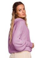 Sweter Damski Model MOE687 Lila - Moe Moe Sweter Damski Model MOE687 Lila - Moe Moe
