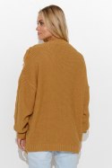 Sweter Damski Model S135 Honey - Makadamia Makadamia Sweter Damski Model S135 Honey - Makadamia Makadamia