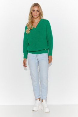 Sweter Damski Model S140 Green - Makadamia Makadamia