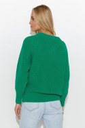 Sweter Damski Model S140 Green - Makadamia Makadamia Sweter Damski Model S140 Green - Makadamia Makadamia