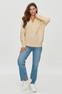 Sweter Damski Model S152 Piasek - Makadamia Makadamia