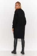 Sweter Kardigan Model S134 Black - Makadamia Makadamia Sweter Kardigan Model S134 Black - Makadamia Makadamia
